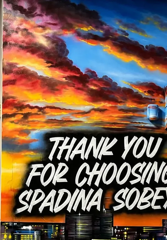 Sobeys Spadina mural — detail 1